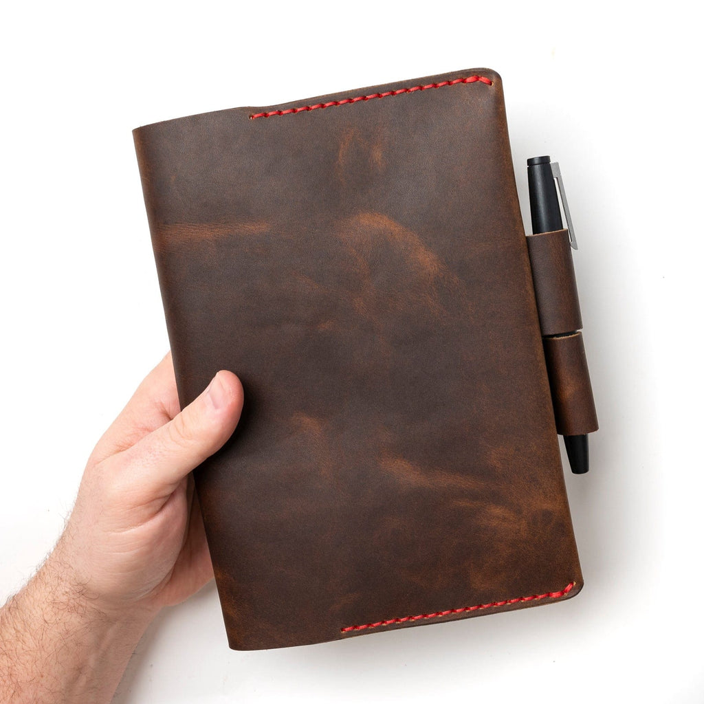 Leather A5 Notebook Cover — view 3