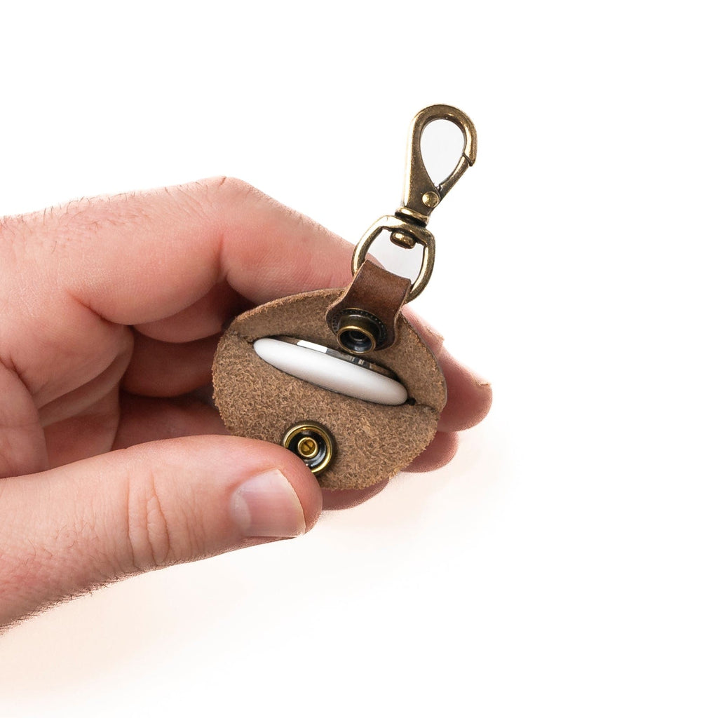 Leather AirTag Case — view 2