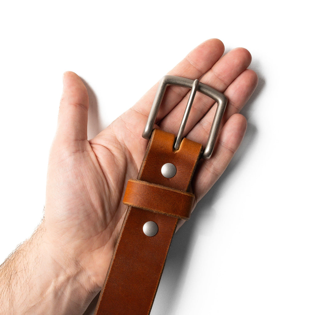 Leather Belt — 1.5" — view 7