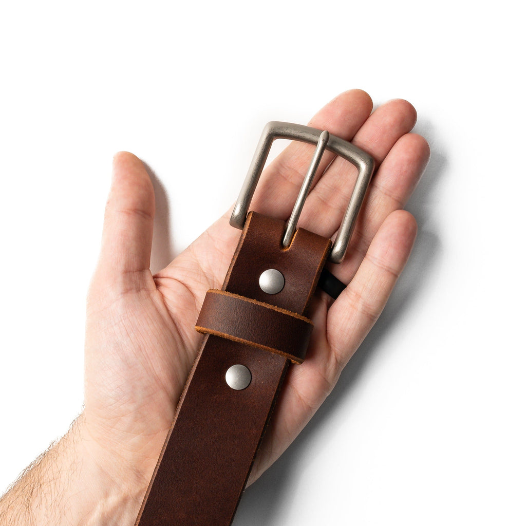 Leather Belt — 1.5" — view 11