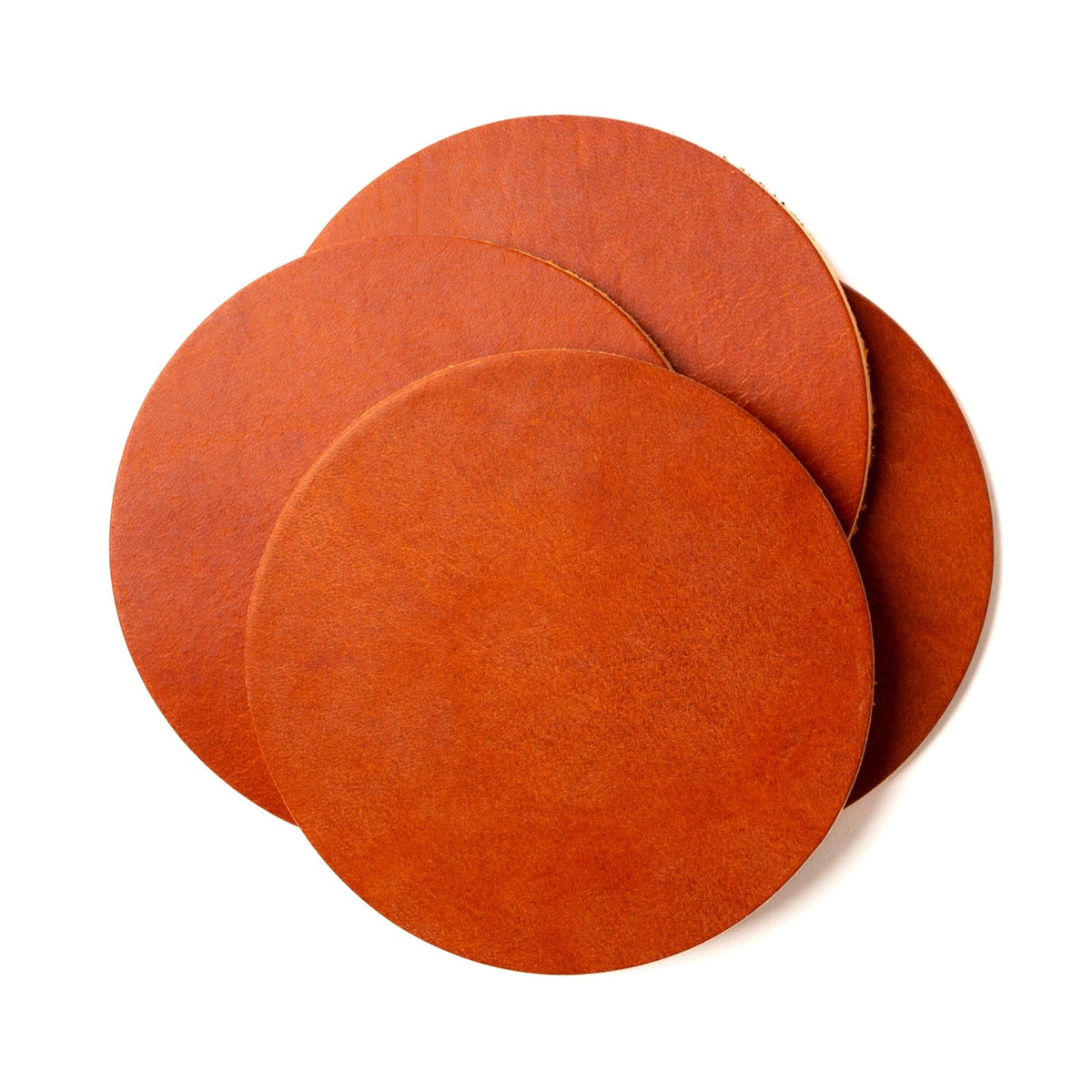 Leather Coasters — Set of 4 — view 3