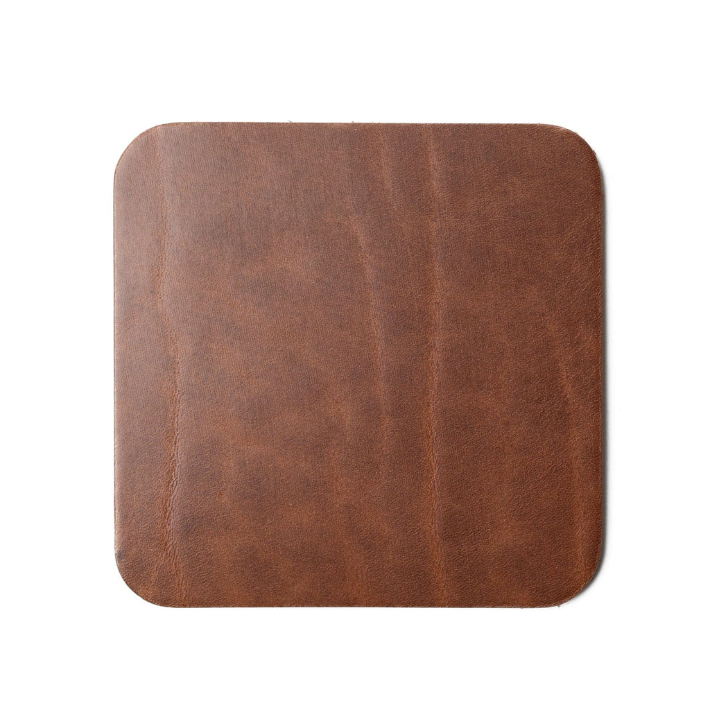 Leather Coasters, Square — Set of 4 — view 2
