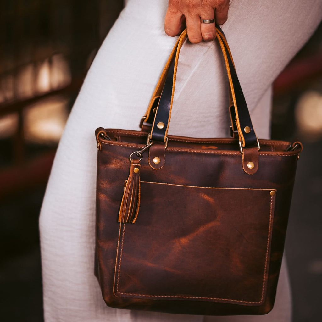 Leather Crossbody Bag — Deluxe — view 9
