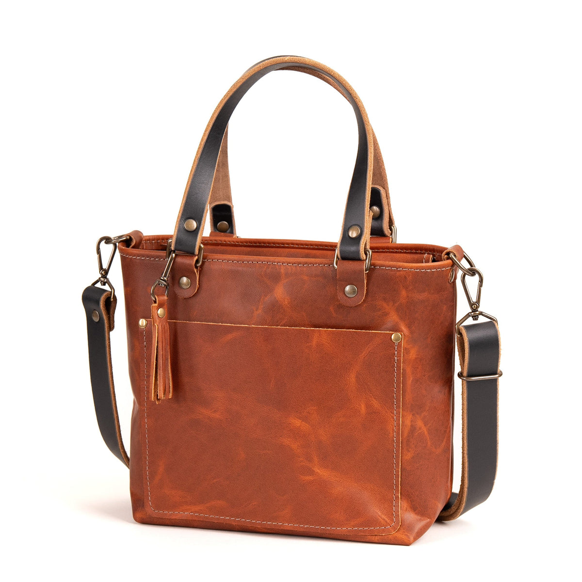 Leather Crossbody Bag — Deluxe — view 15