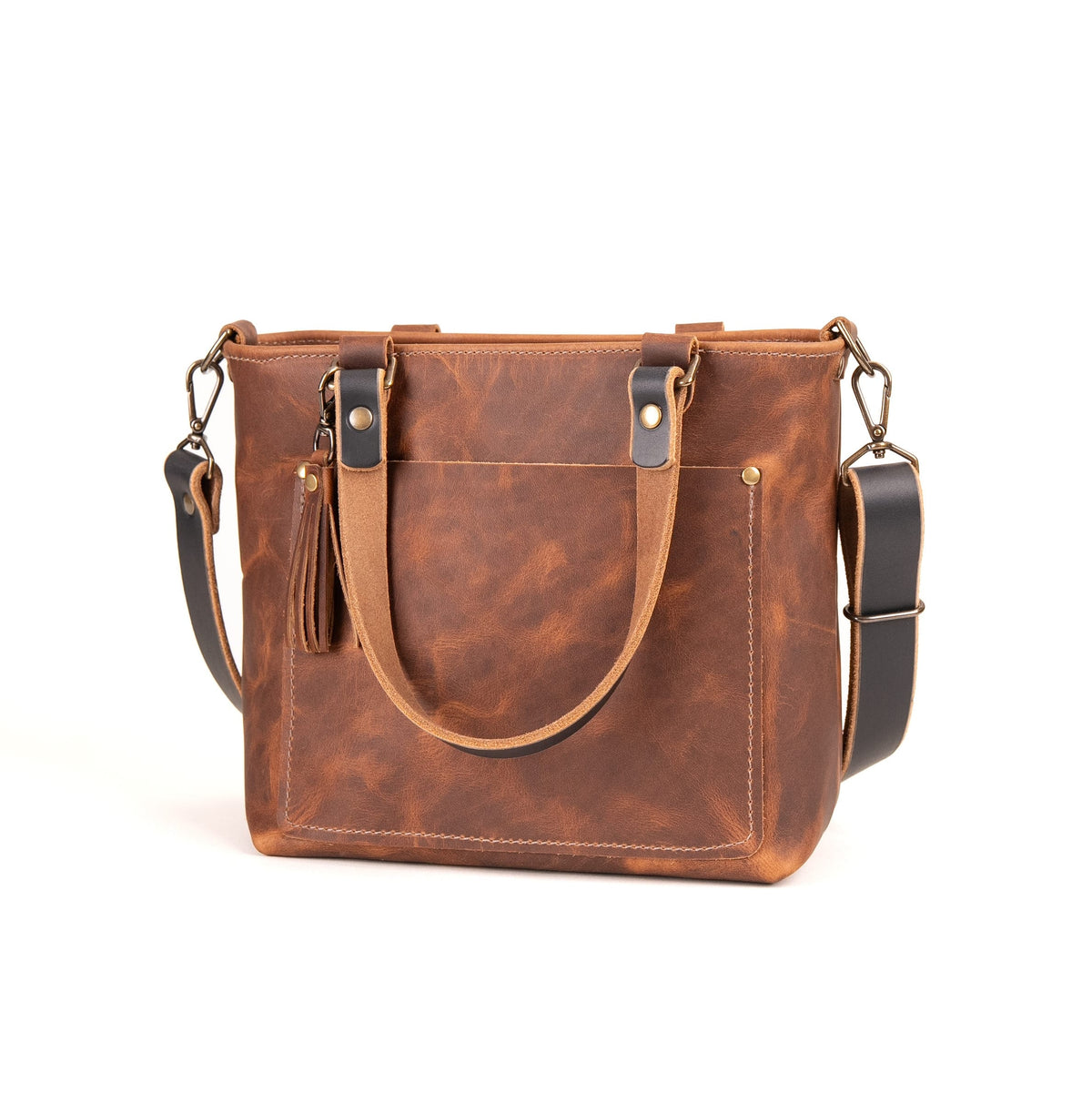 Leather Crossbody Bag — Deluxe — view 12