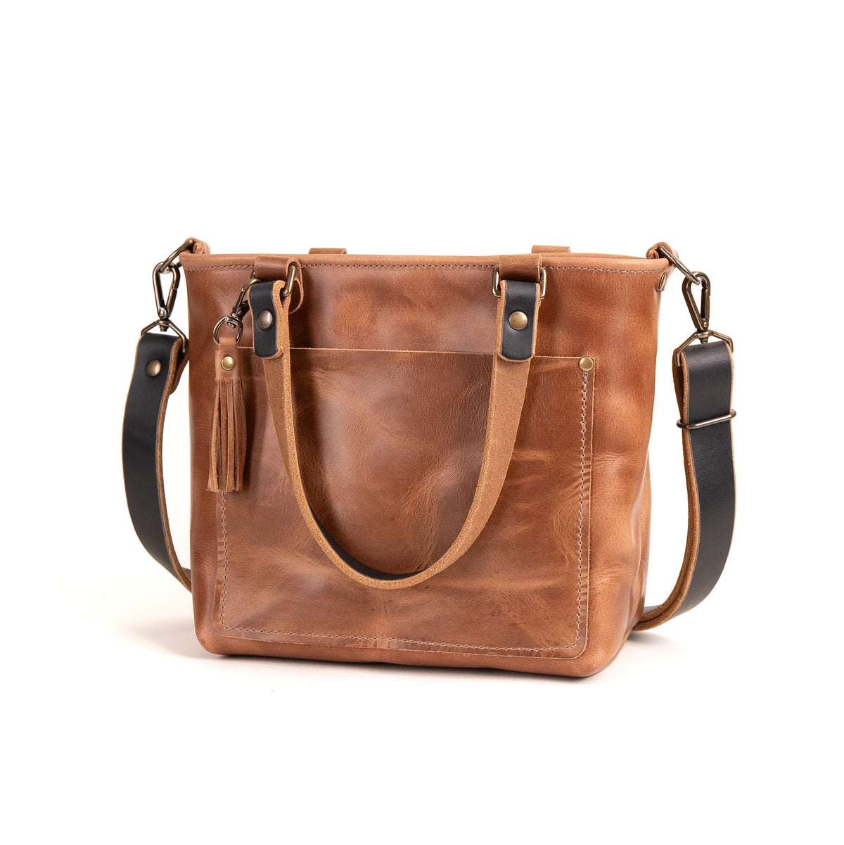 Leather Crossbody Bag — Deluxe — view 5