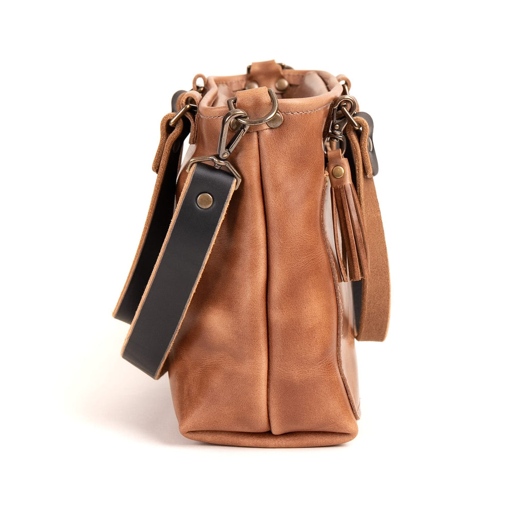 Leather Crossbody Bag — Deluxe — view 6
