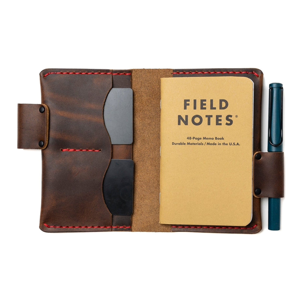 Leather Pocket Notebook Cover — view 1