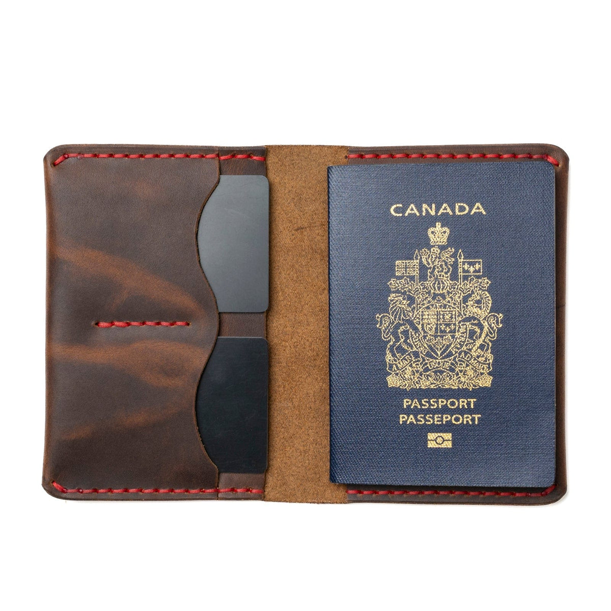 Leather Passport Holder — view 1