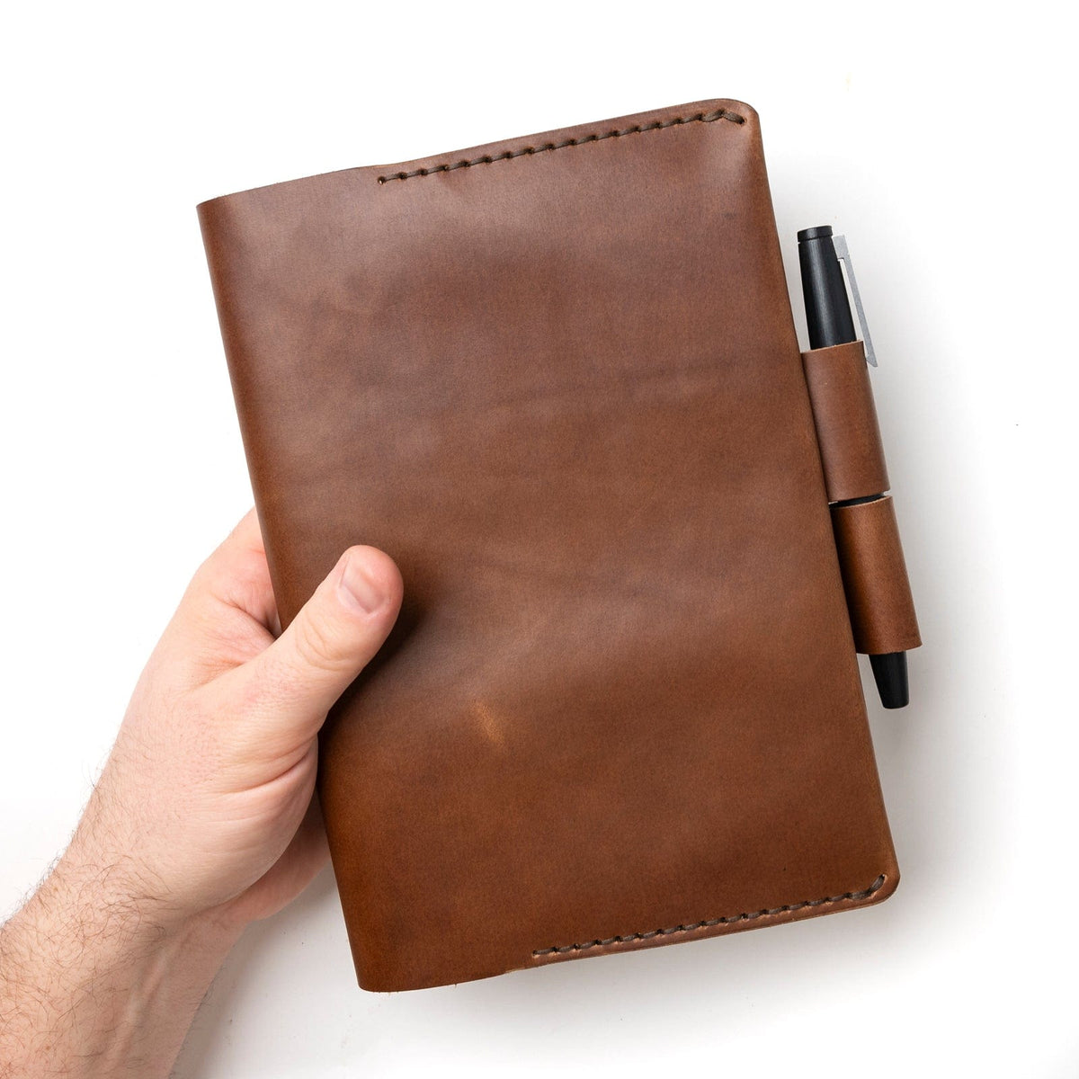 Leather A5 Notebook Cover — view 9