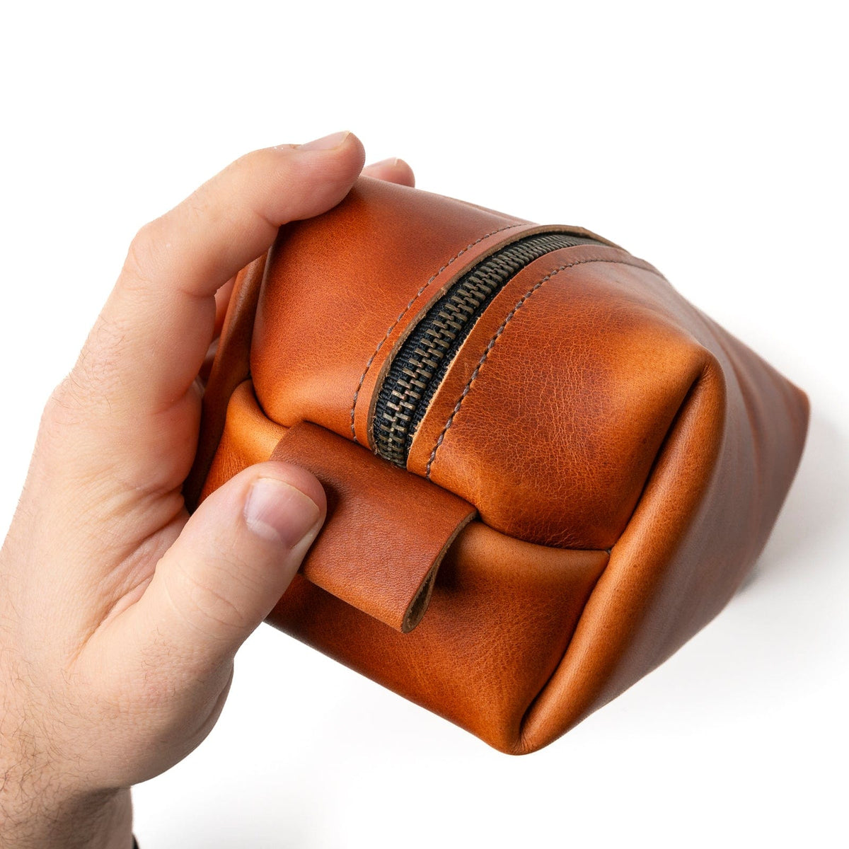Leather Toiletry Bag — view 6
