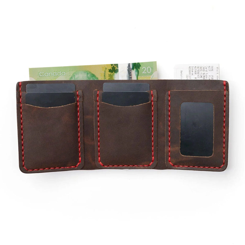 Leather Trifold Wallet — view 3