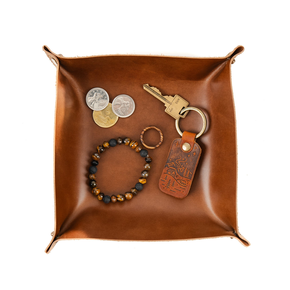 Leather Valet Tray — view 2
