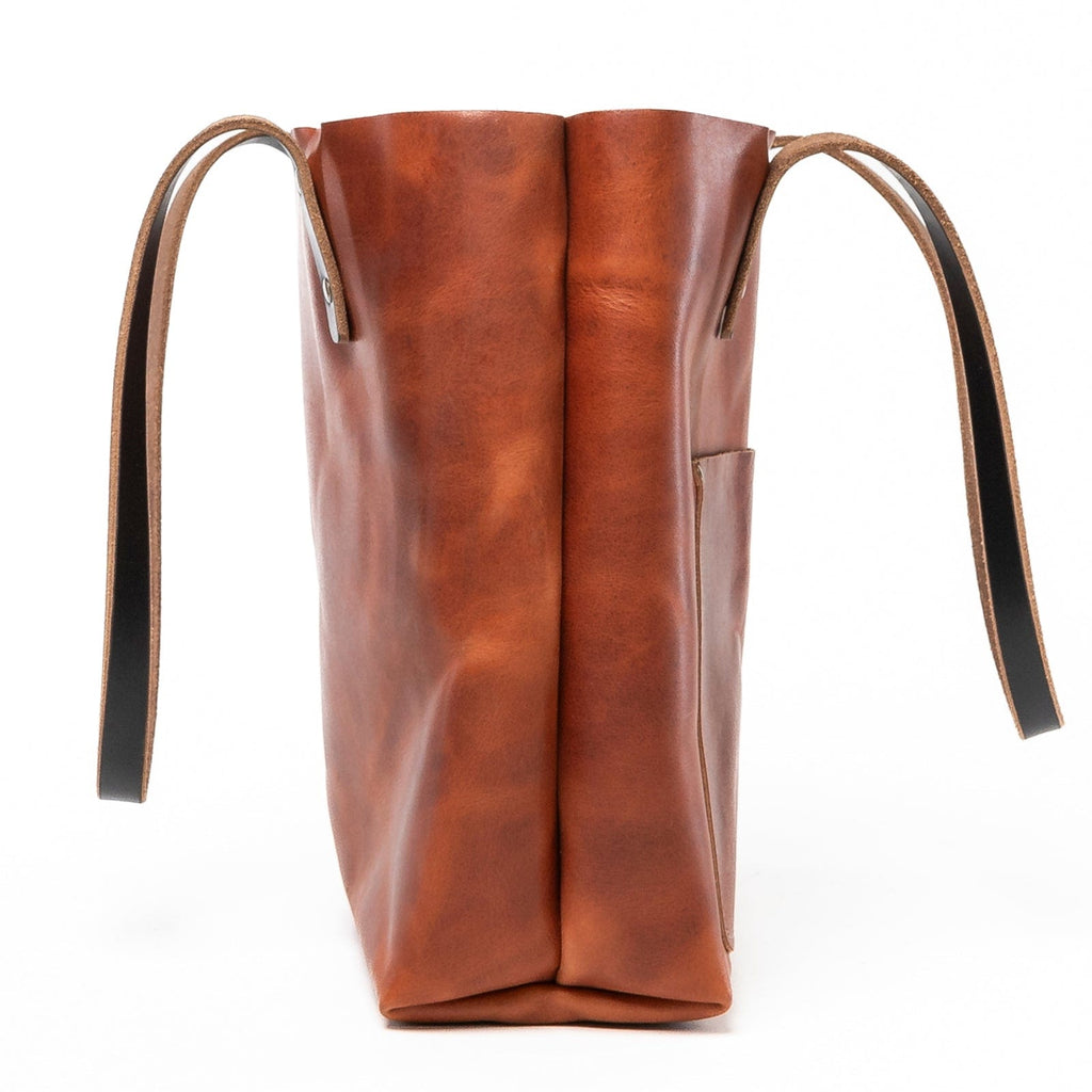 Weekender Leather Tote — view 9