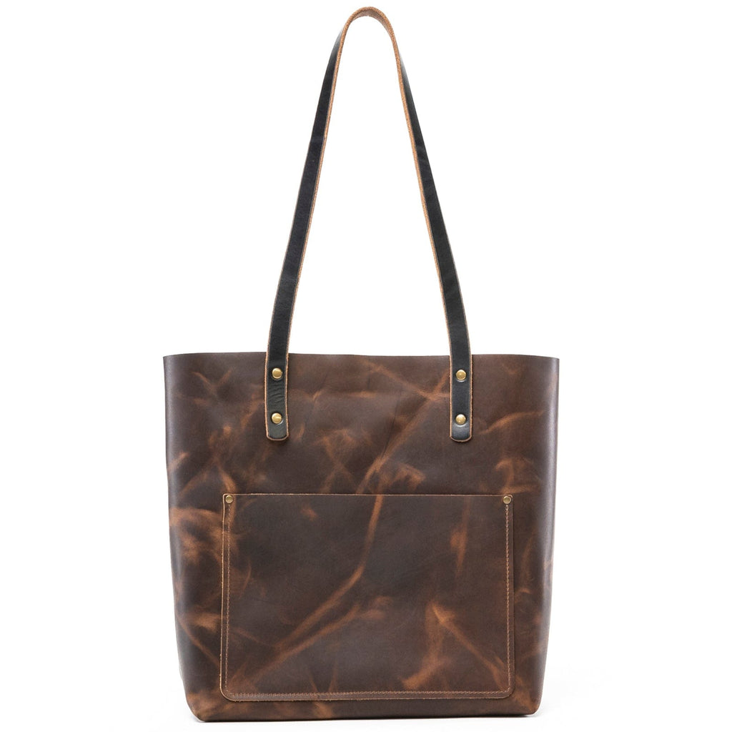 Weekender Leather Tote — view 1