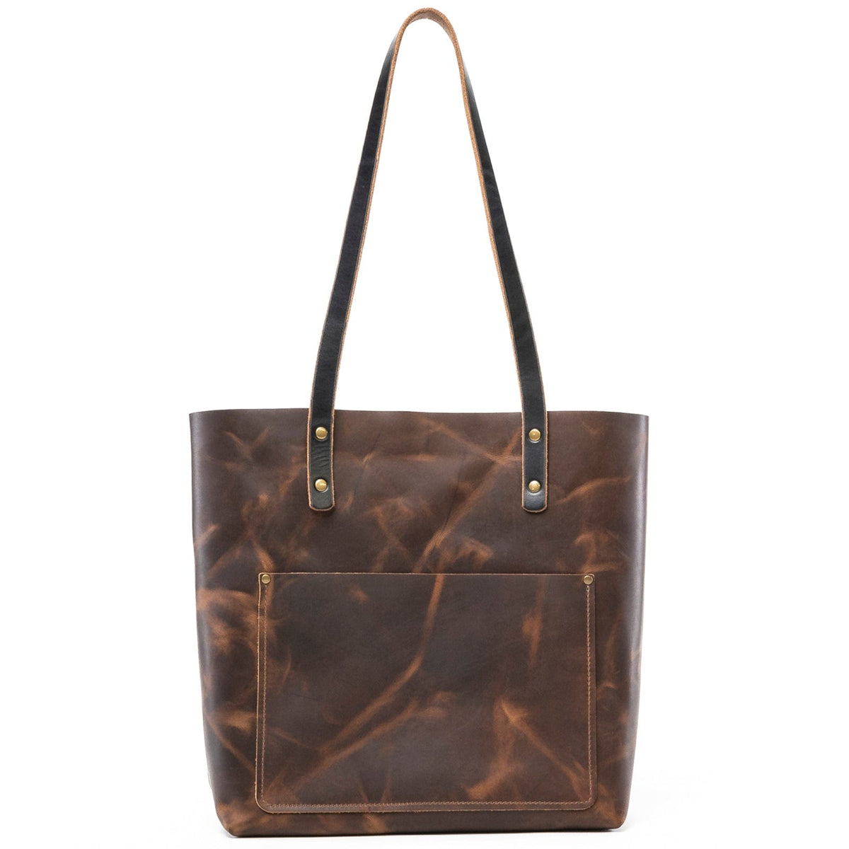 Weekender Leather Tote — view 1