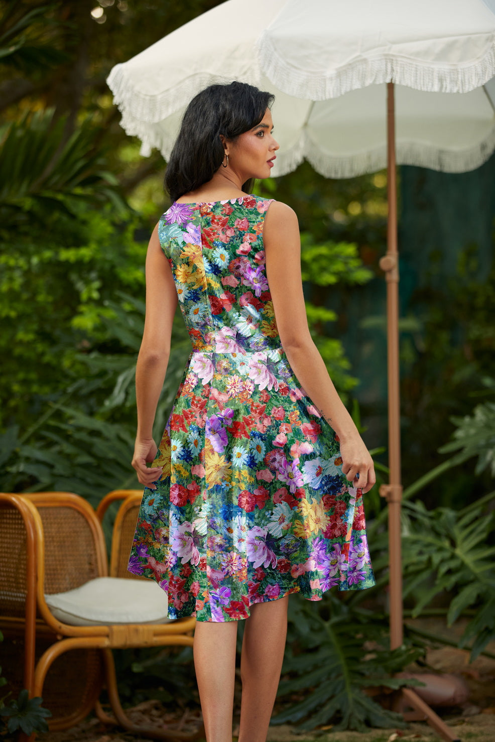 Retrolicious Floral Vintage Dress