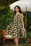 Retrolicious Wine Vintage Dress