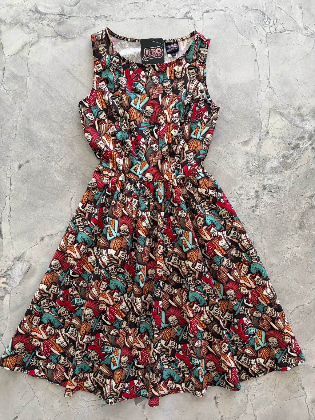 Retrolicious Zombies Vintage Dress