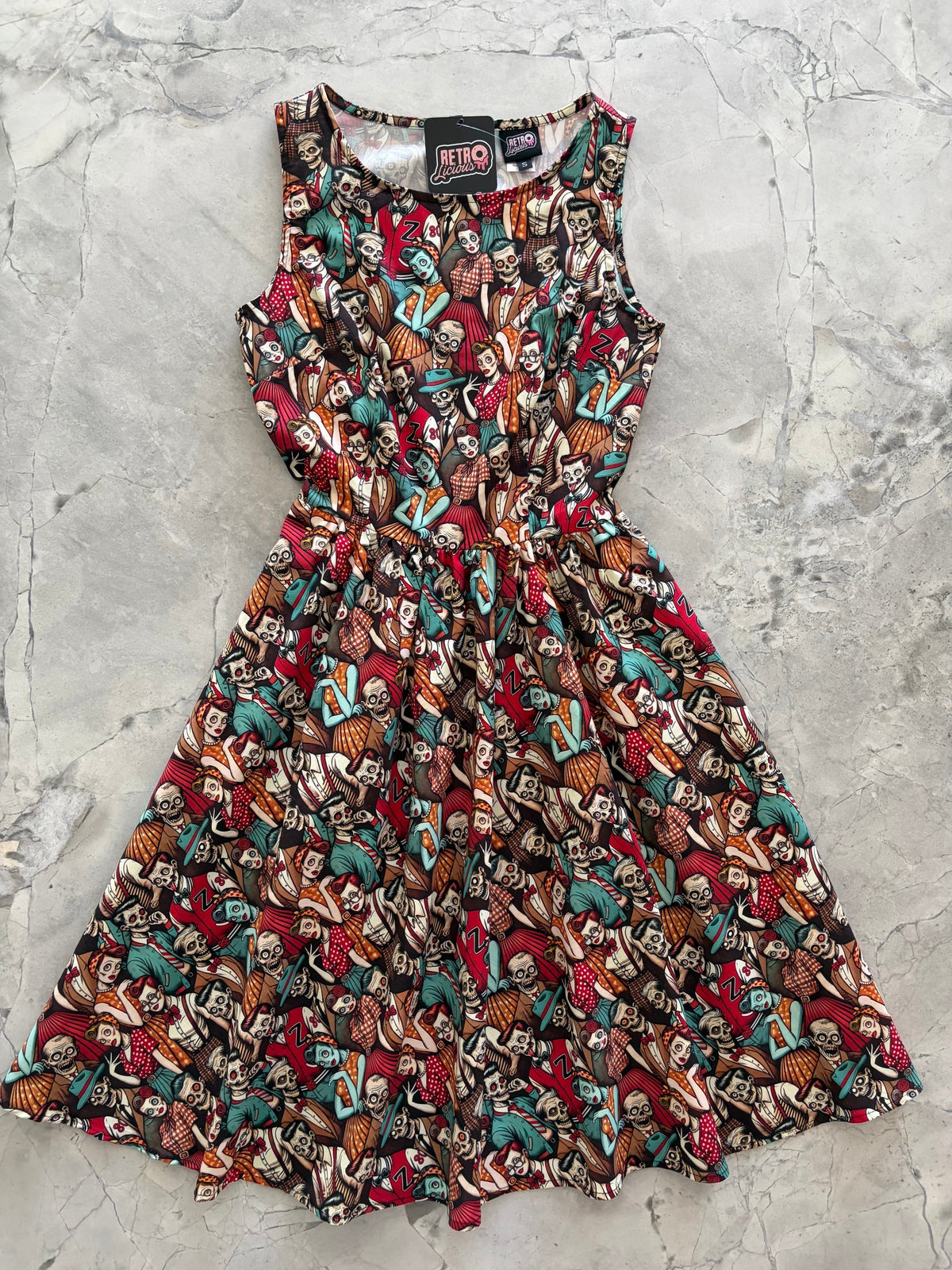 Retrolicious Zombies Vintage Dress