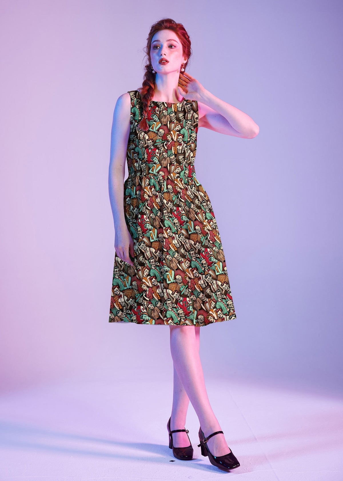 Retrolicious Zombies Vintage Dress