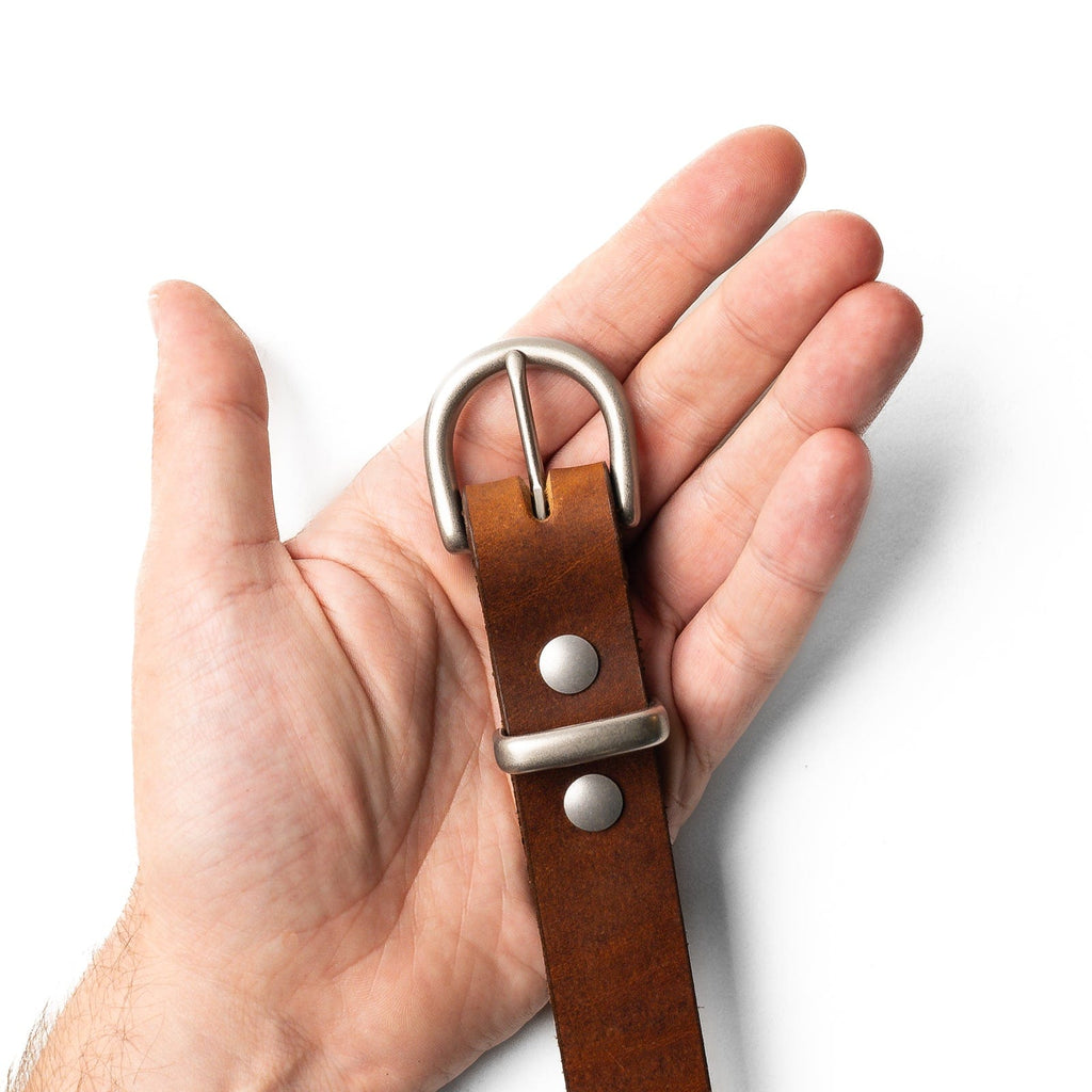 Women's Leather Belt — 1" — view 8