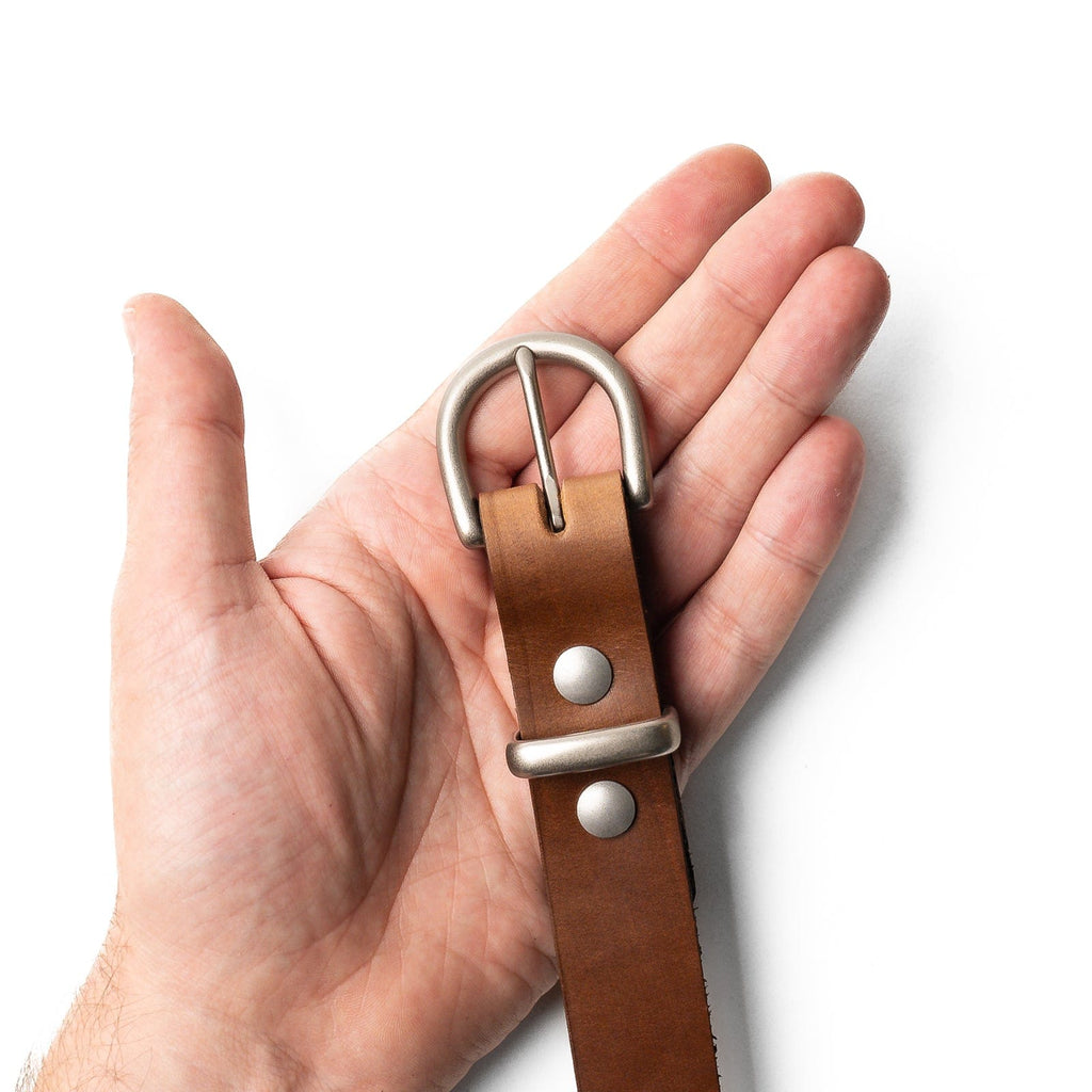 Women's Leather Belt — 1" — view 3