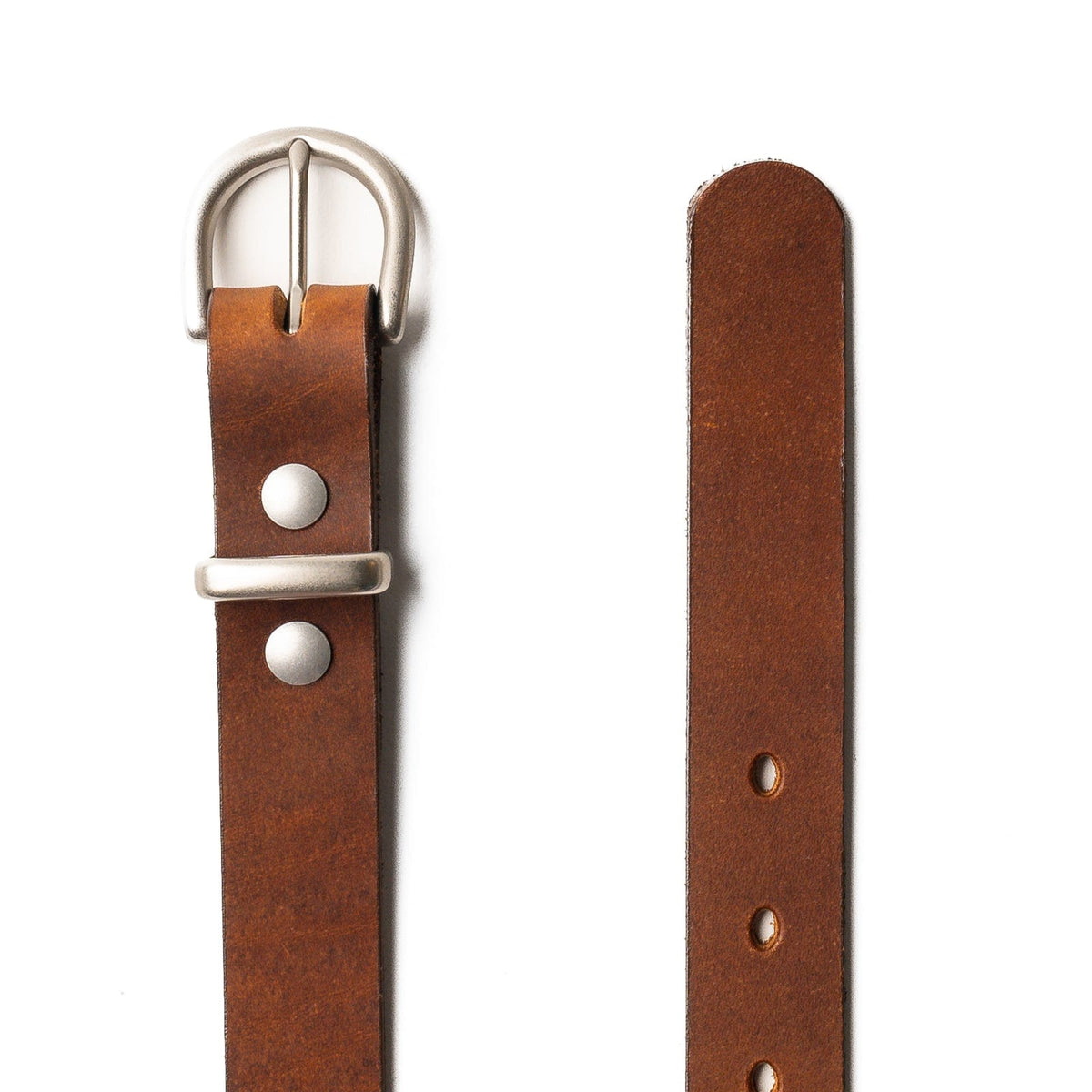 Women's Leather Belt — 1" — view 9